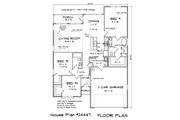 Cottage Style House Plan - 3 Beds 2 Baths 1400 Sq/Ft Plan #513-2240 