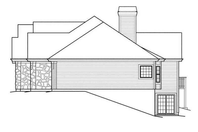 Dream House Plan - Exterior - Other Elevation for Mediterranean House Plan #57-279 - 3 bed, 2.5 bath