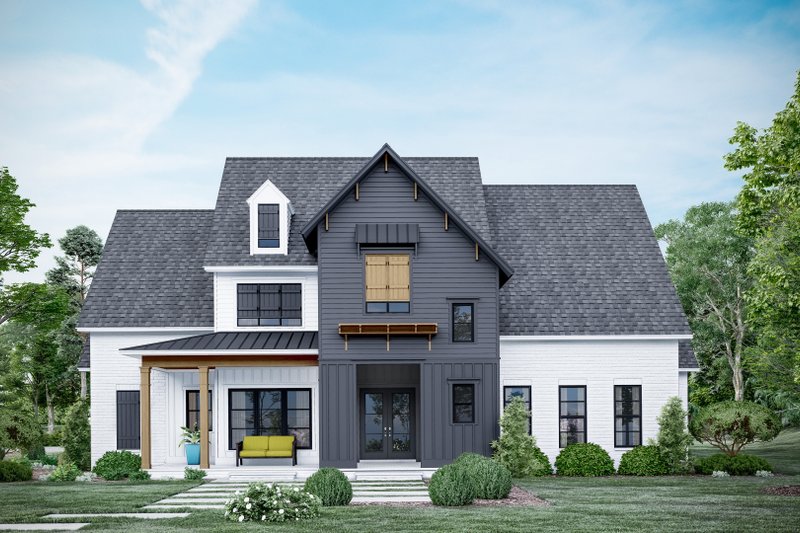 Home Plan - Modern Exterior - Front Elevation Plan #1081-11