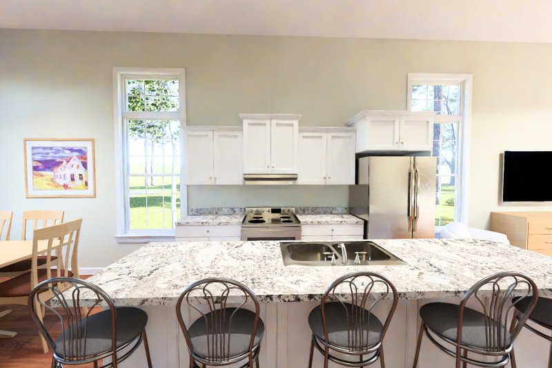 Dream House Plan - Interior - Kitchen 2 for Cottage House Plan #513-2478 - 3 bed, 3 bath