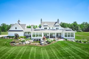 Exterior - Front Elevation 3 for Farmhouse House Plan #928-313 - 4 bed, 4.5 bath