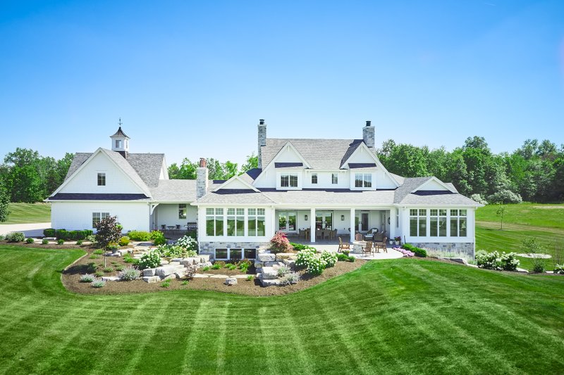 Home Plan - Exterior - Front Elevation 3 for Farmhouse House Plan #928-313 - 4 bed, 4.5 bath