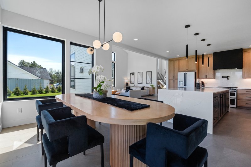 House Design - Photo 2 for Contemporary House Plan #1070-214 - 4 bed, 3.5 bath