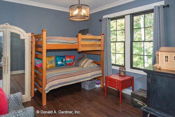 Interior - Bedroom for European House Plan #929-966 - 3 bed, 2 bath