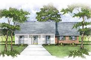Ranch Style House Plan - 3 Beds 2 Baths 1573 Sq/Ft Plan #36-133 