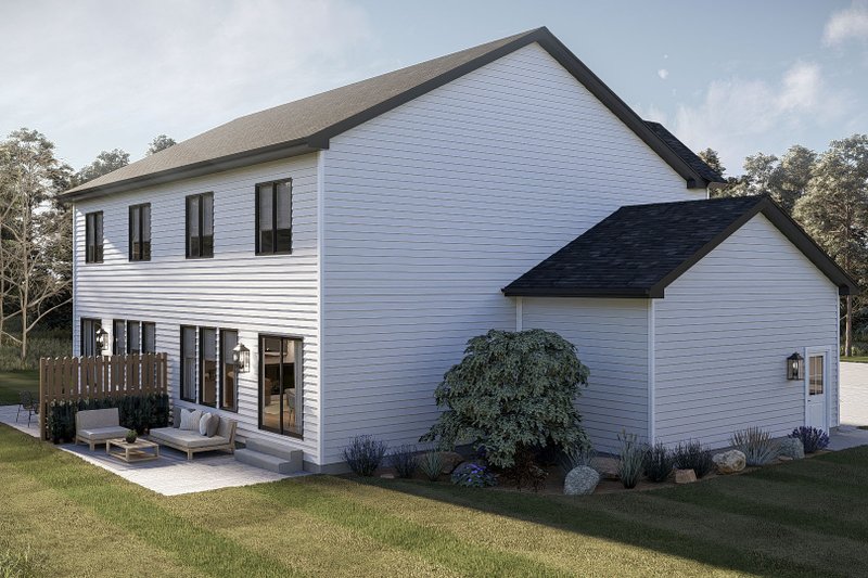Home Plan - Exterior - Other Elevation 1 for Farmhouse House Plan #455-808 - 3 bed, 2.5 bath