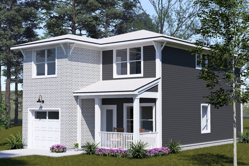 Architectural House Design - Exterior - Other Elevation for Modern House Plan #513-2463 - 3 bed, 2.5 bath