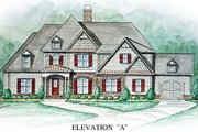 Traditional Style House Plan - 5 Beds 4.5 Baths 4048 Sq/Ft Plan #54-140 