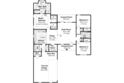 Southern Style House Plan - 3 Beds 2 Baths 1601 Sq/Ft Plan #21-148 