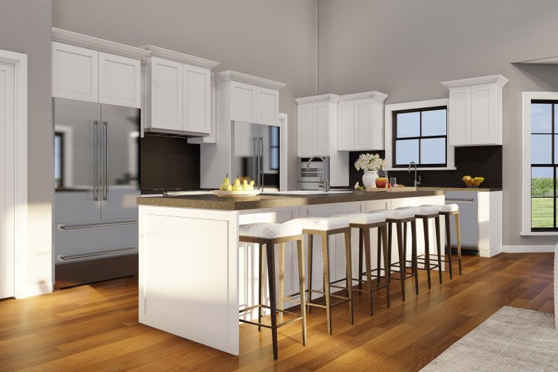 House Blueprint - Interior - Kitchen for Farmhouse House Plan #923-348 - 3 bed, 2.5 bath