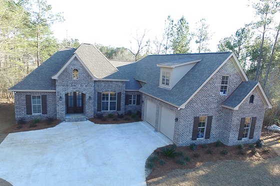 Exterior - Covered Porch 1 for European House Plan #430-133 - 3 bed, 2.5 bath