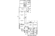 European Style House Plan - 6 Beds 4.5 Baths 6331 Sq/Ft Plan #81-13805 