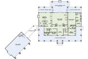 Country Style House Plan - 6 Beds 5.5 Baths 4623 Sq/Ft Plan #17-2398 