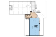 European Style House Plan - 4 Beds 2.5 Baths 1901 Sq/Ft Plan #923-62 