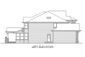 Exterior - Other Elevation for Traditional House Plan #132-569 - 5 bed, 3 bath