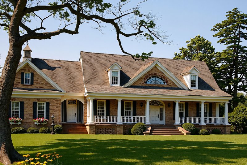 Home Plan - Classical Photo Plan #137-132