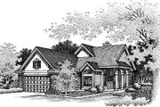 Traditional Style House Plan - 3 Beds 2 Baths 1795 Sq/Ft Plan #50-182 