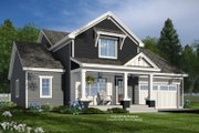 Craftsman Style House Plan - 4 Beds 3.5 Baths 2528 Sq/Ft Plan #51-1362 