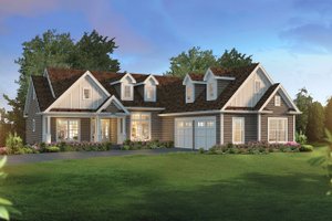 Ranch Exterior - Front Elevation Plan #57-665