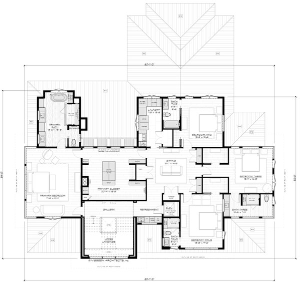 Dream House Plan - Contemporary Floor Plan - Upper Floor Plan #928-380