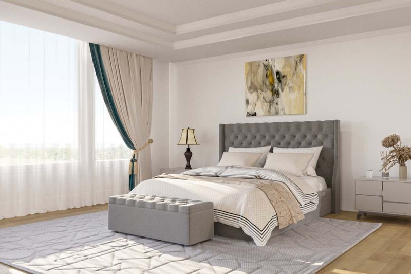 House Plan Design - Interior - Bedroom for Craftsman House Plan #54-539 - 4 bed, 3.5 bath
