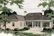 Colonial Style House Plan - 4 Beds 2.5 Baths 2402 Sq/Ft Plan #406-130 