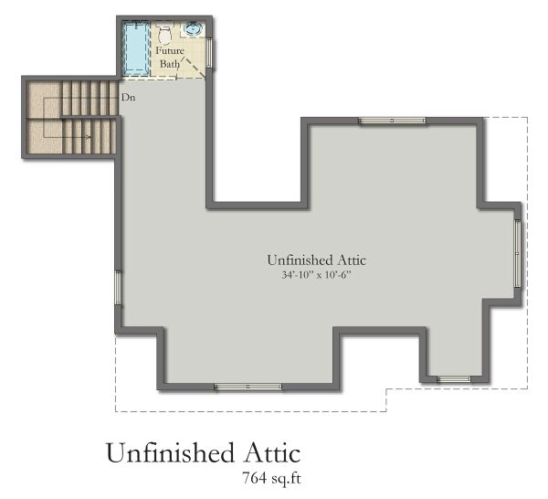 Home Plan - Craftsman Floor Plan - Other Floor Plan #1057-8