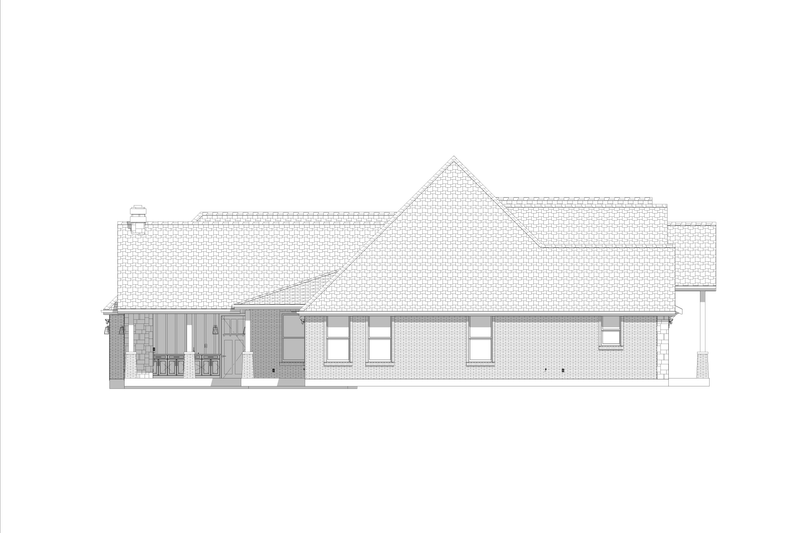 Home Plan - Exterior - Other Elevation 2 for Farmhouse House Plan #1127-19 - 3 bed, 3 bath