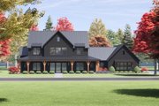 Farmhouse Style House Plan - 4 Beds 4.5 Baths 4180 Sq/Ft Plan #1096-7 