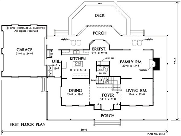 Architectural House Design - Victorian Floor Plan - Other Floor Plan #929-116