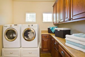 Interior - Laundry for European House Plan #80-192 - 3 bed, 3.5 bath