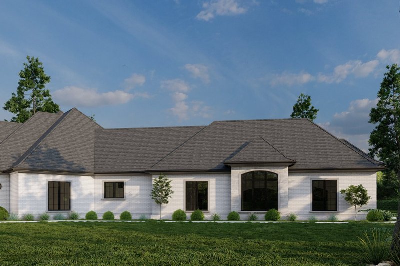 Dream House Plan - Exterior - Front Elevation 4 for European House Plan #923-69 - 4 bed, 4.5 bath