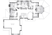 European Style House Plan - 4 Beds 3.5 Baths 4075 Sq/Ft Plan #23-585 
