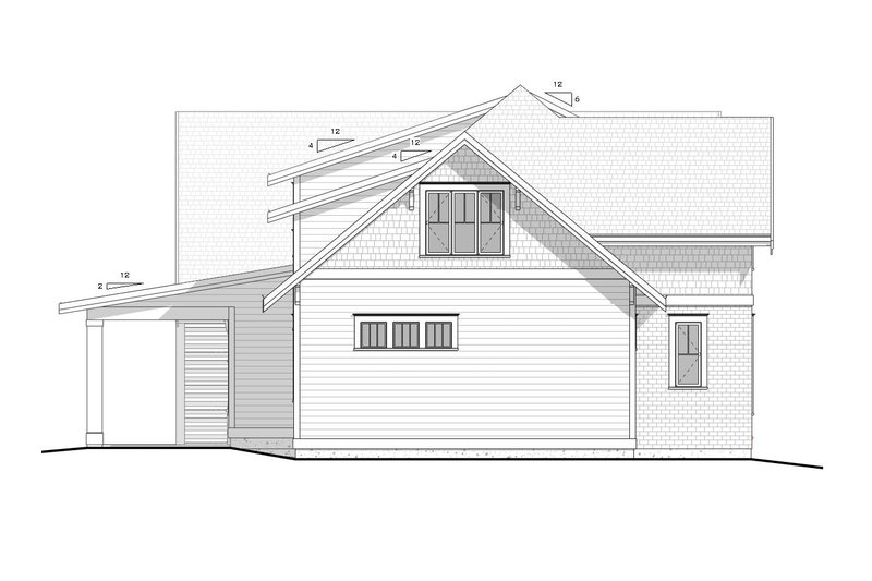 Home Plan - Exterior - Other Elevation for Craftsman House Plan #1086-17 - 4 bed, 3.5 bath
