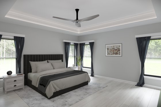 Interior - Master Bedroom for Farmhouse House Plan #1089-49 - 3 bed, 4.5 bath