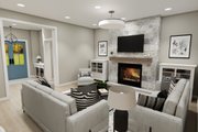 Craftsman Style House Plan - 5 Beds 4.5 Baths 2623 Sq/Ft Plan #51-1421 