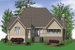 Rear View - 2900 square foot Traditional home