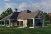 Craftsman Style House Plan - 2 Beds 2 Baths 1891 Sq/Ft Plan #923-4 