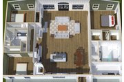 Barndominium Style House Plan - 3 Beds 2 Baths 2460 Sq/Ft Plan #44-261 