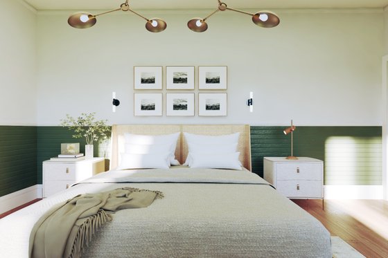 Interior - Master Bedroom 1 for Barndominium House Plan #1064-313 - 5 bed, 3 bath