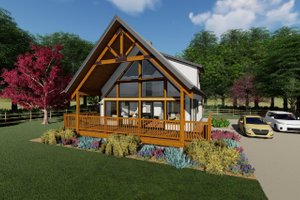Dream House Plan - Exterior - Other Elevation for Country House Plan #126-235 - 2 bed, 2 bath