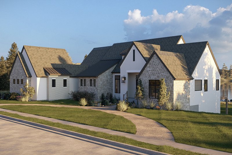 Architectural House Design - Exterior - Other Elevation for Cottage House Plan #455-797 - 3 bed, 3 bath