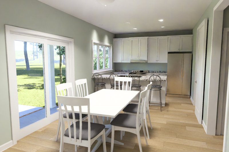 House Blueprint - Interior - Dining Room 1 for Cottage House Plan #513-2453 - 3 bed, 2.5 bath