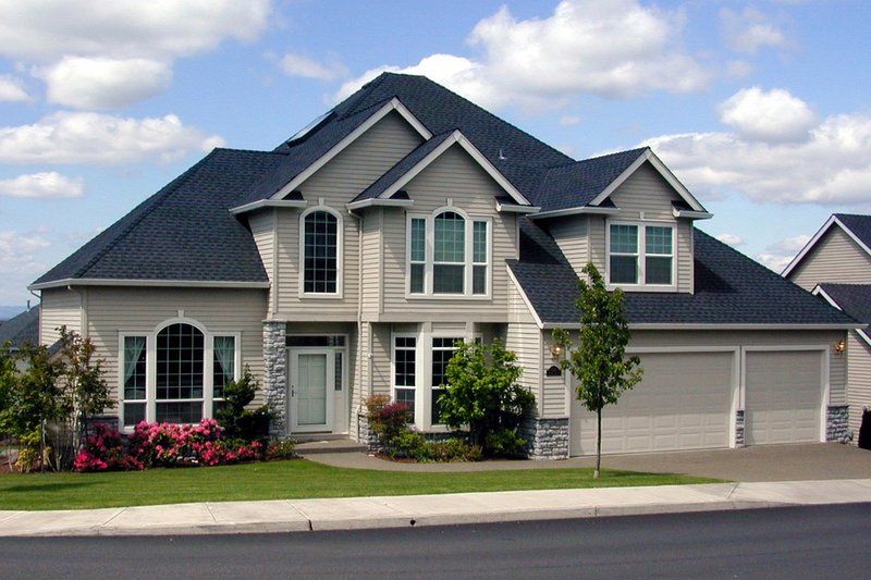 Home Plan - Exterior - Front Elevation 3 for Traditional House Plan #48-227 - 3 bed, 2.5 bath