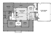Farmhouse Style House Plan - 4 Beds 3.5 Baths 2546 Sq/Ft Plan #20-342 