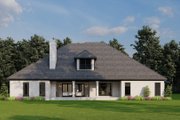 Traditional Style House Plan - 5 Beds 4 Baths 3264 Sq/Ft Plan #923-64 Exterior 