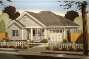 Traditional Style House Plan - 3 Beds 2 Baths 1187 Sq/Ft Plan #513-9 