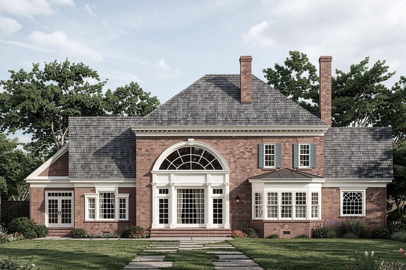 Home Plan - Photo 3 for Southern House Plan #137-195 - 4 bed, 3 bath