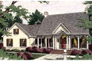 Colonial Style House Plan - 3 Beds 2.5 Baths 2424 Sq/Ft Plan #406-276 