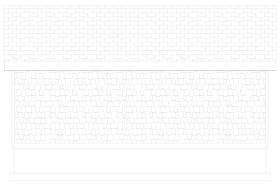 Exterior - Rear Elevation 2 for Contemporary House Plan #1060-284, 0 bath